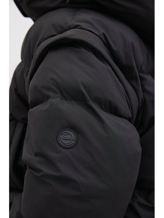 Estro Estro Kurtka zimowa ER00120567 Czarny Loose Fit
