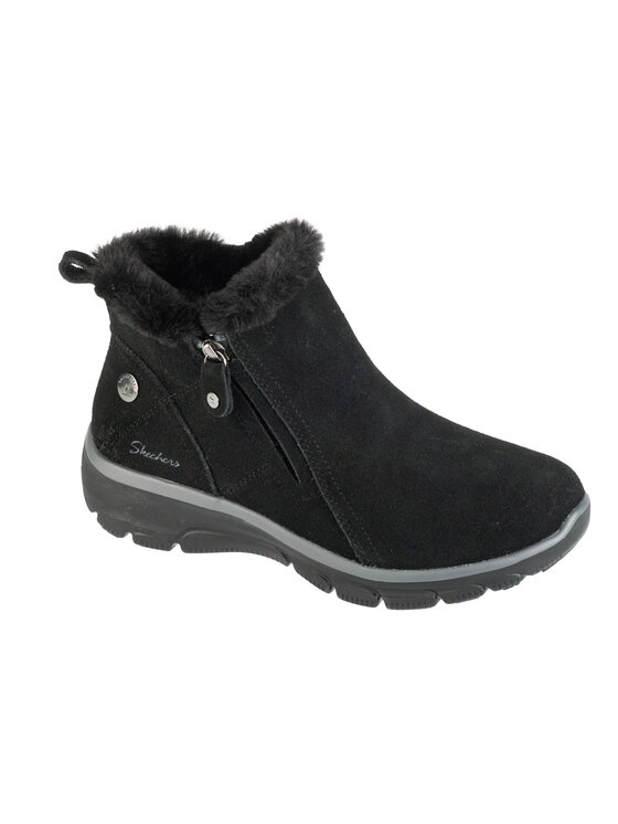 Skechers Skechers Śniegowce Easy Going - High Zip 2 Czarny