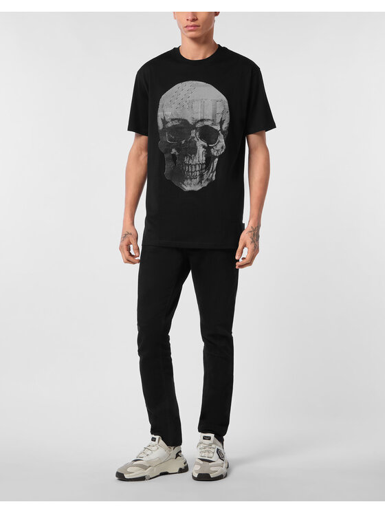 PHILIPP PLEIN PHILIPP PLEIN T-shirt 24649 Nero Regular Fit
