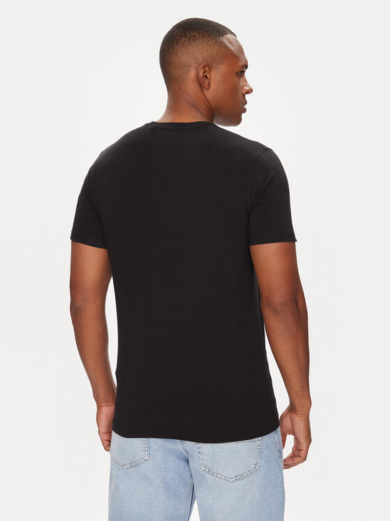 Guess Guess T-Shirt M4GI70 KC9X0 Czarny Slim Fit