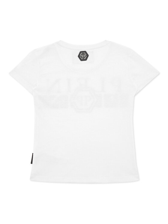 PHILIPP PLEIN PHILIPP PLEIN T-Shirt 20109 Biały Regular Fit