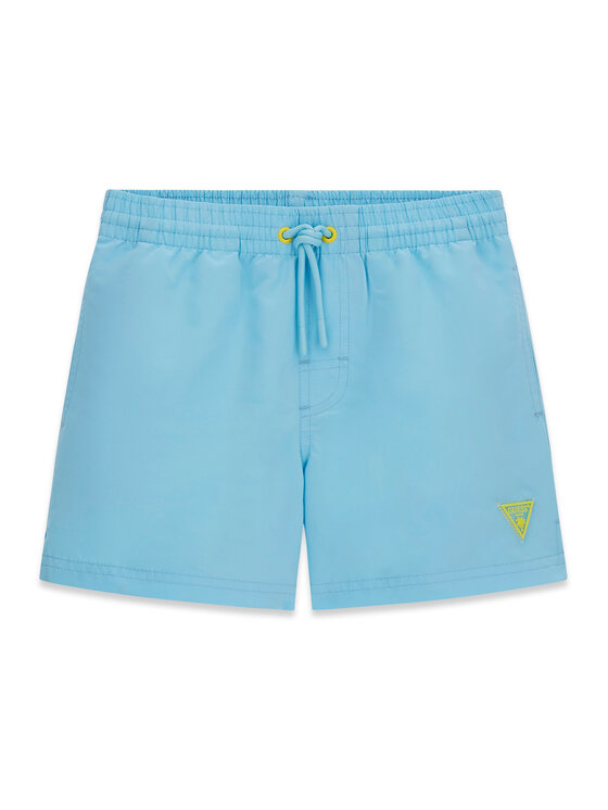 Guess Guess Szorty kąpielowe L6GZ03 WG282 Niebieski Regular Fit