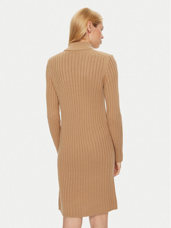 JOOP! JOOP! Плетена рокля 58 JW244KN347 30043657 Бежов Modern Fit