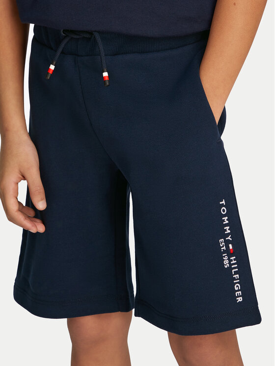 Tommy Hilfiger Tommy Hilfiger Szorty sportowe Essential KB0KB09667 Granatowy Regular Fit