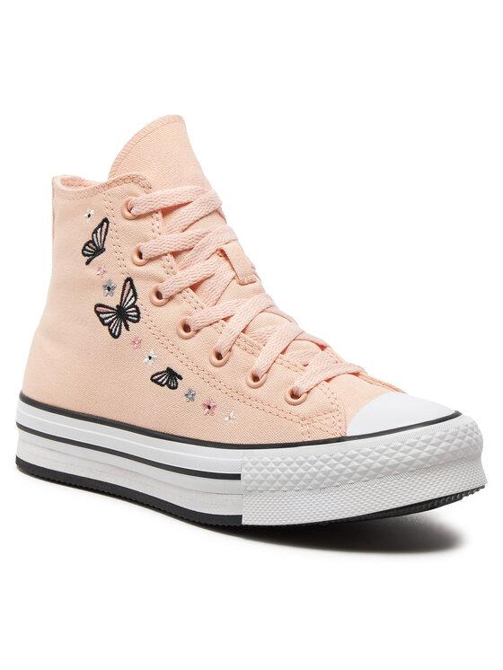 Converse Converse Tenisice Chuck Taylor All Star Eva Lift Butterflies A07355C Ružičasta