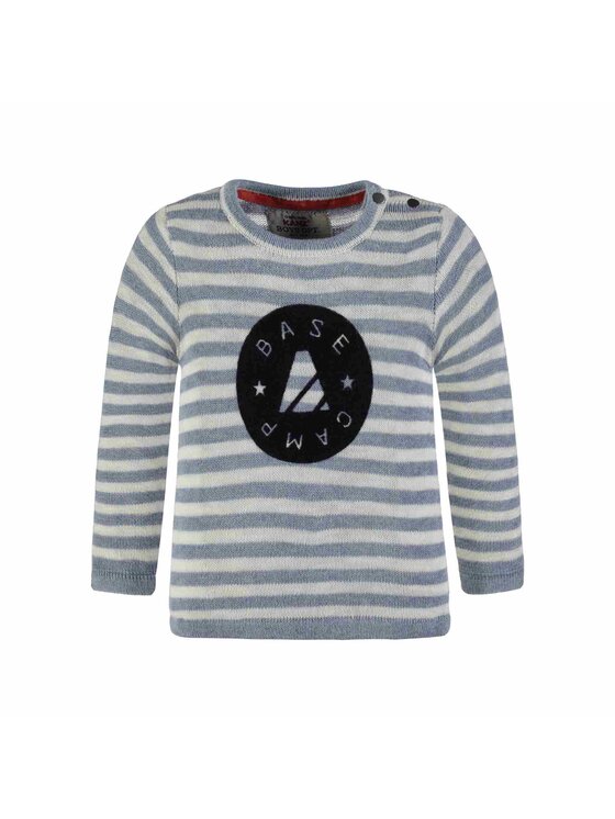 Kanz Kanz Sweter 1723441-0001 Niebieski