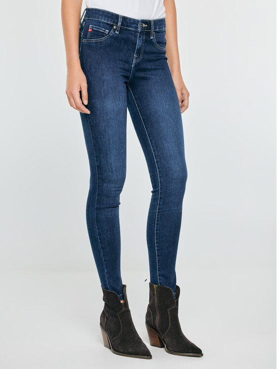 BIG STAR BIG STAR Jeansy AMELA Niebieski Skin Fit