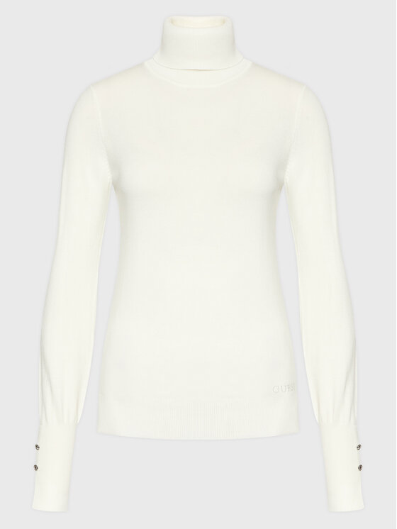 Guess Guess Rollkragenpullover Paule W2BR53 Z2V62 Beige Slim Fit