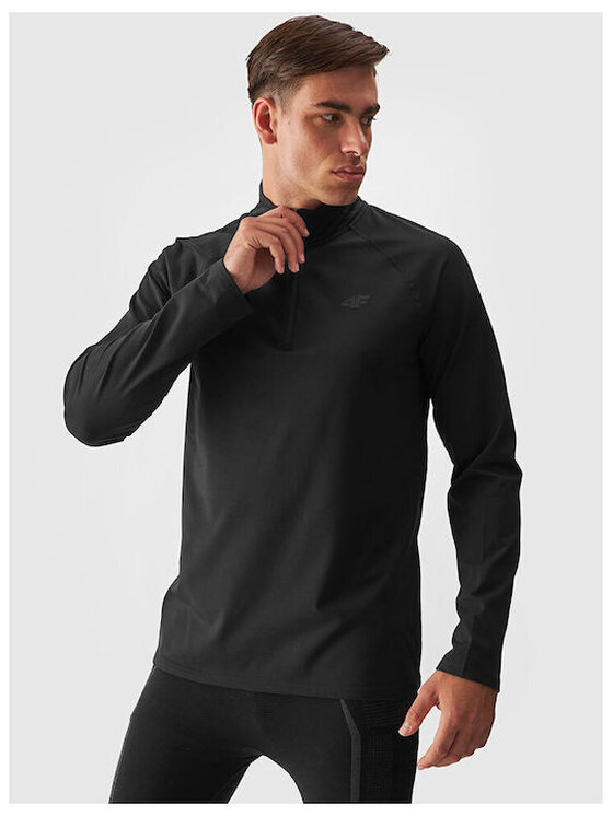 4F 4F Intimo termico pezzo sopra 4FWAW24UBRUM076-20S Nero