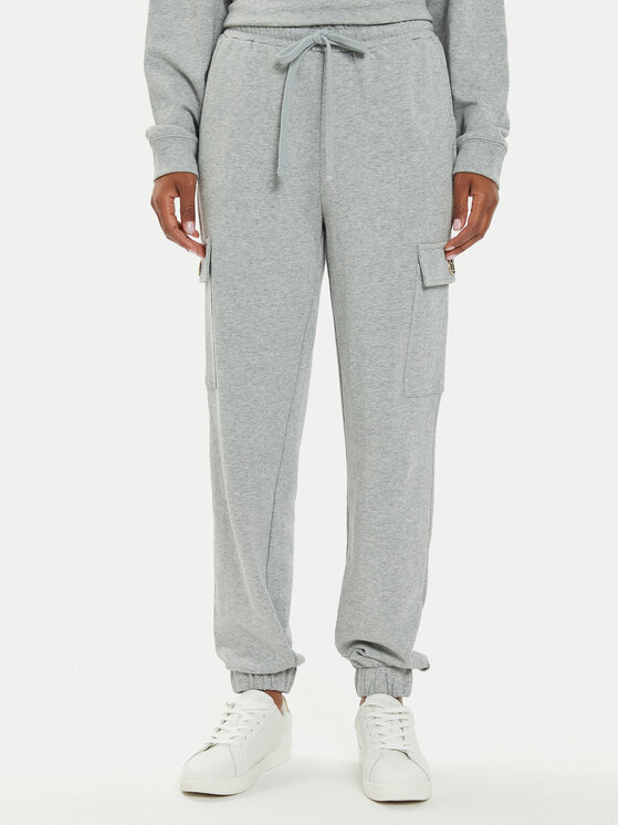 TWINSET TWINSET Долнище анцуг 242TP2491 Сив Regular Fit