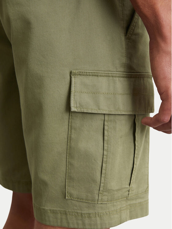 Marc O'Polo Marc O'Polo Szövet rövidnadrág 536 0111 15056 Zöld Regular Fit
