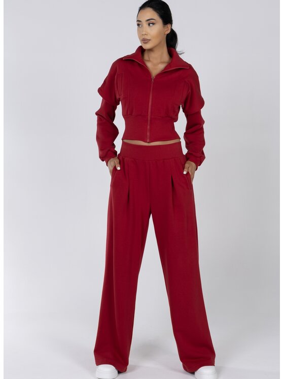 Love Saints Love Saints Dres L26ZF-KA-K11 Czerwony Regular Fit