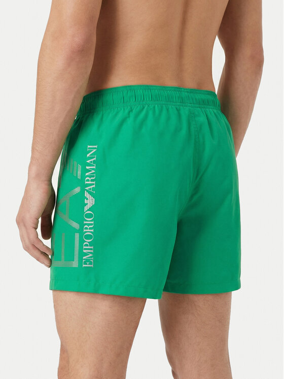 EA7 Emporio Armani EA7 Emporio Armani Úszónadrág 7M002001 AF14497 M7126 Zöld Regular Fit