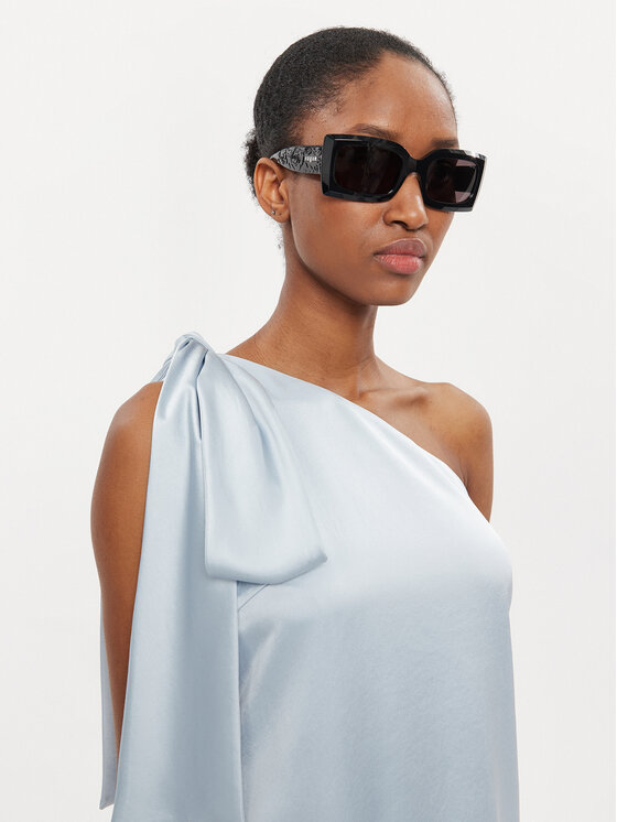 HUGO Hugo Rochie cocktail Kaliya-1 50510445 Albastru celest Slim Fit