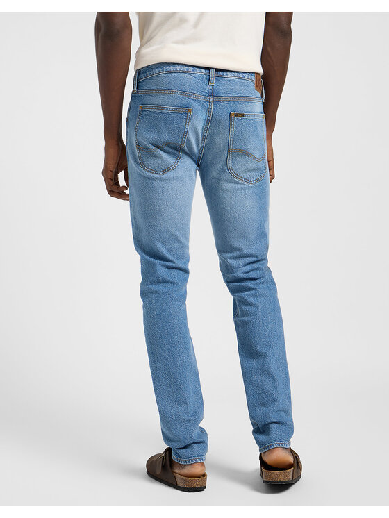 Lee Lee Jeansy LUKE Niebieski Slim Fit