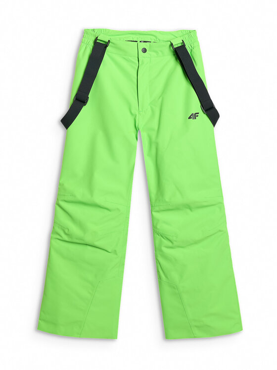 4F 4F Spodnie narciarskie SKI CLASSIC Zielony Regular Fit