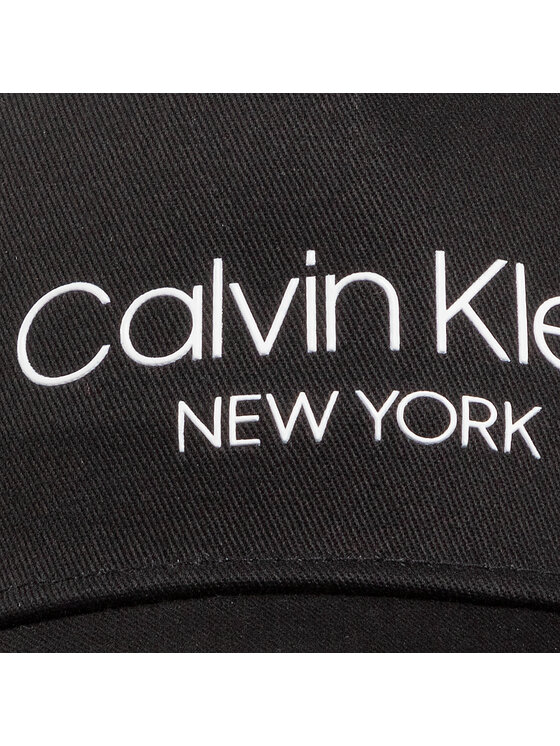 Calvin Klein Calvin Klein Kepurė su snapeliu Ck Ny Bb Cap K60K606381 Juoda