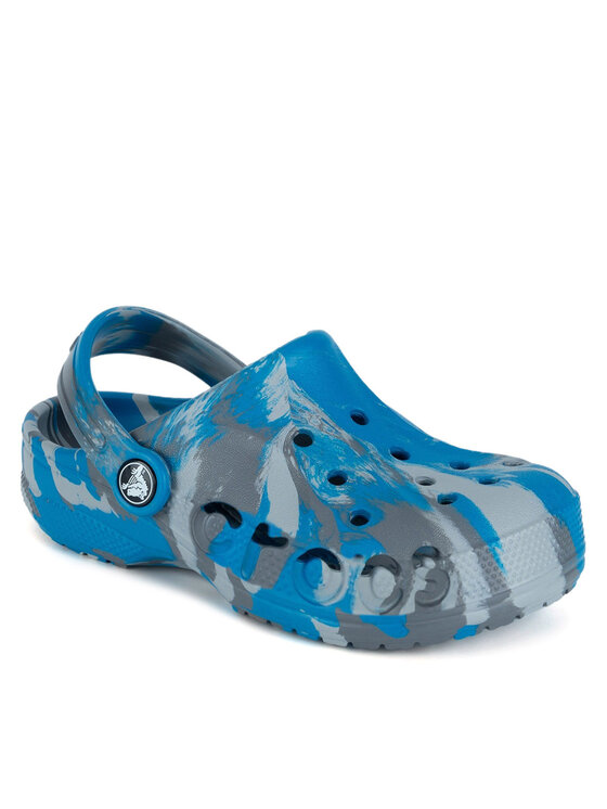 Crocs Crocs Papucs BAYA MARBLED CLOG KIDS 207016-4GL Sötétkék