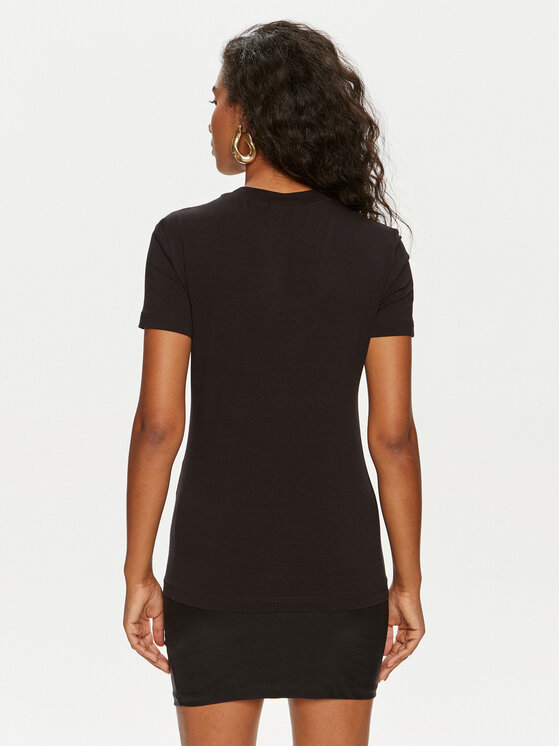 Versace Jeans Couture Versace Jeans Couture T-Shirt 76HAH6A8 Schwarz Regular Fit