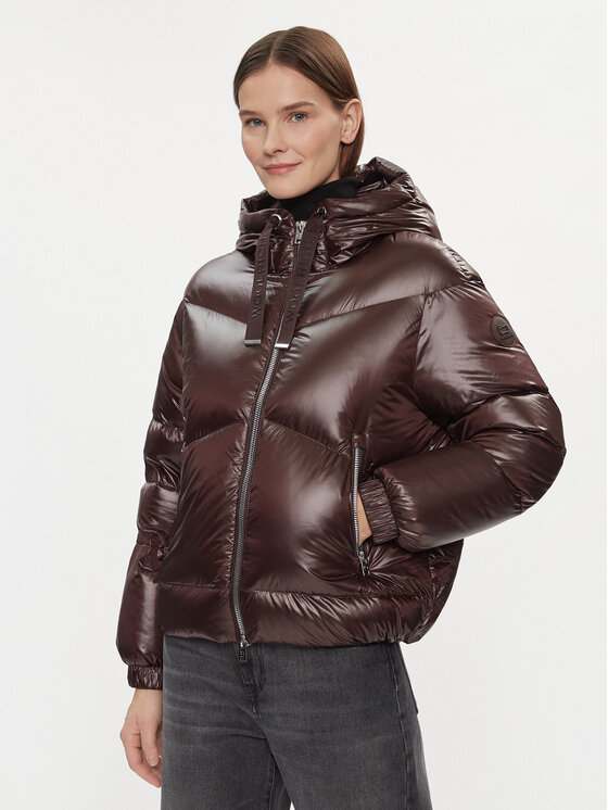 Woolrich Woolrich Pernata jakna Aliquippa CFWWOU0927FRUT3085 Smeđa Regular Fit