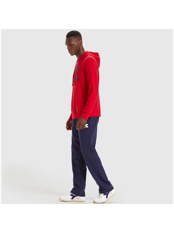Diadora Diadora Bluza HOODIE BIG LOGO Czerwony Basic Fit