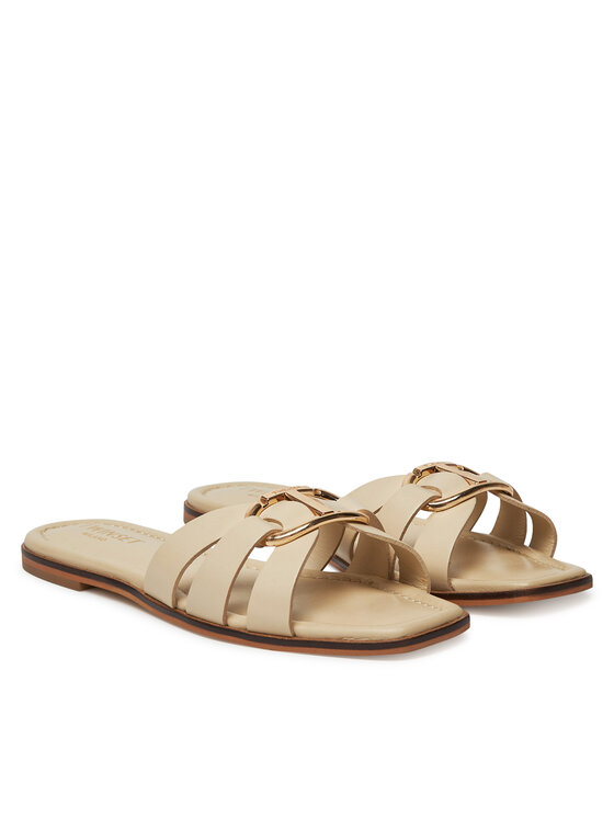 TWINSET TWINSET Šľapky 251TGT090 Béžová