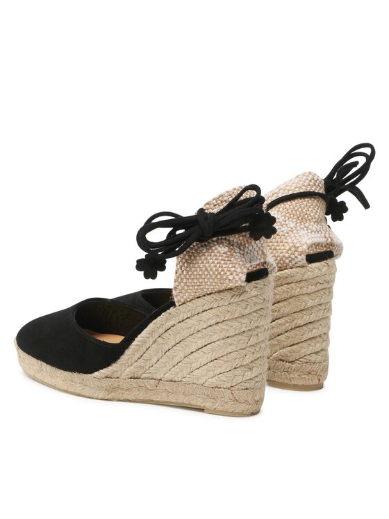 Castañer Castañer Espadrilles Carina/8/007 021740-100 Melns