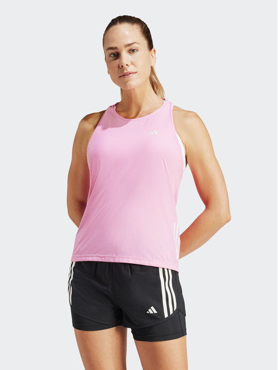 adidas Funkčné tričko Own The Run IN2963 Ružová Regular Fit
