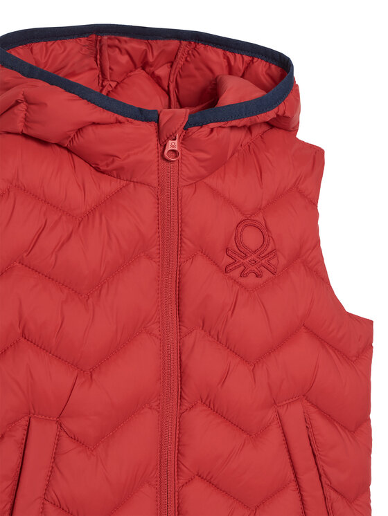 United Colors Of Benetton United Colors Of Benetton Liemenė 2TWDGJ00G Raudona Regular Fit