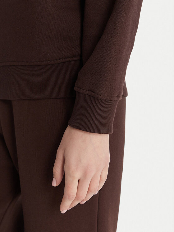 Guess Guess Džemperis ar kapuci V6RQ13 K9V31 Brūns Regular Fit