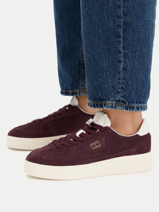 Tommy Jeans Tommy Jeans Sneakersy The Greenwich Edge Max EN0EN03122 Bordowy