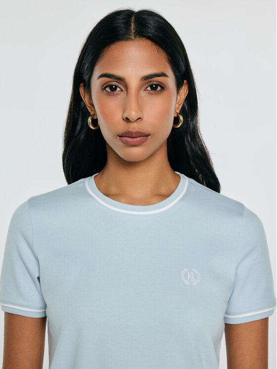 BIG STAR BIG STAR T-Shirt LEMOURE Niebieski Basic Fit