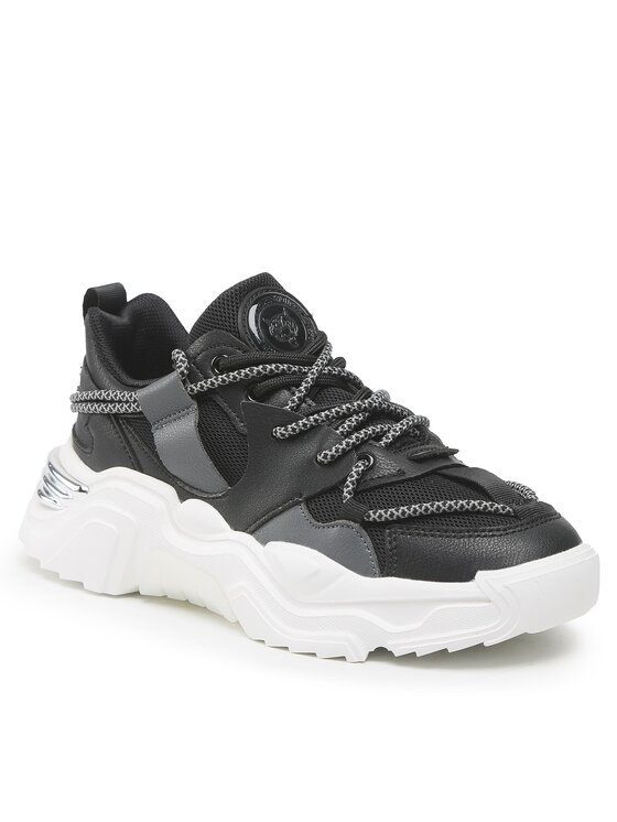 Plein Sport Plein Sport Sneakersy Runner AABS USC0351 STE003N Černá