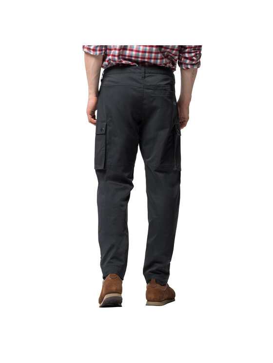 Jack Wolfskin Jack Wolfskin Pantaloni da tuta Jack Wolfskin Arctic Road Cargo Pants U Nero Regular Fit