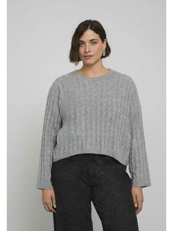 Fiorella Rubino Fiorella Rubino Maglione M022L008284N003 Grigio Regular Fit