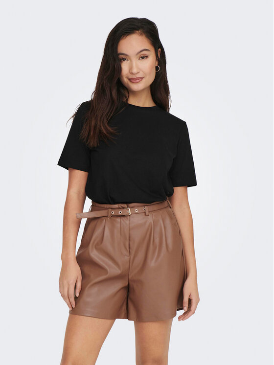 ONLY ONLY Póló 15270390 Fekete Regular Fit
