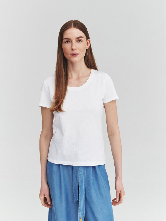 TATUUM TATUUM T-Shirt ANTINI Biały Classic Fit