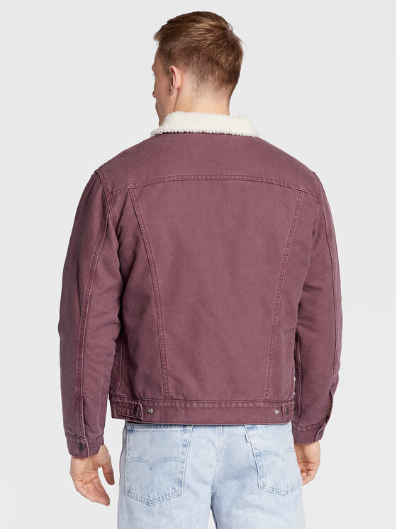 Levi's® Levi's® Jeansjacke Type III Sherpa Trucker 16365-0185 Violett Regular Fit