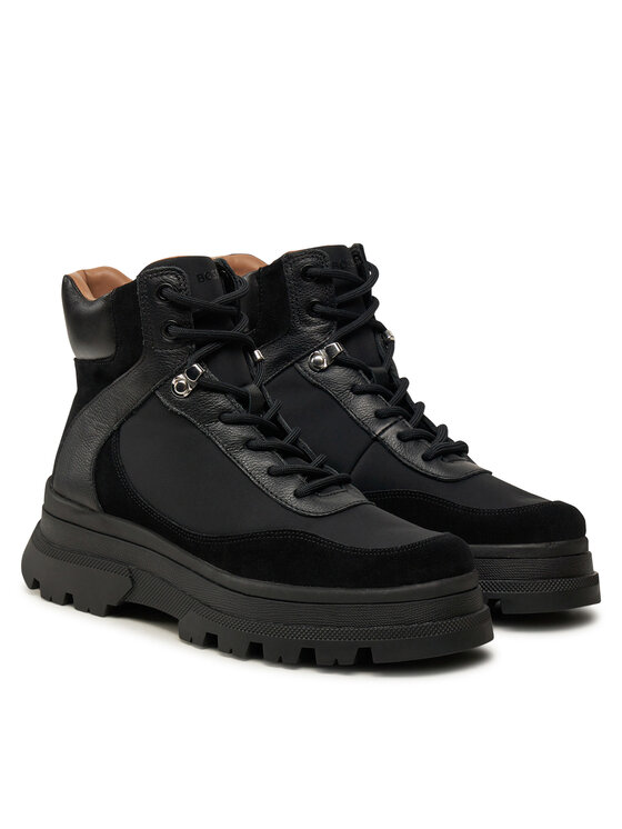 BOSS Boss Botine 50535834 Negru