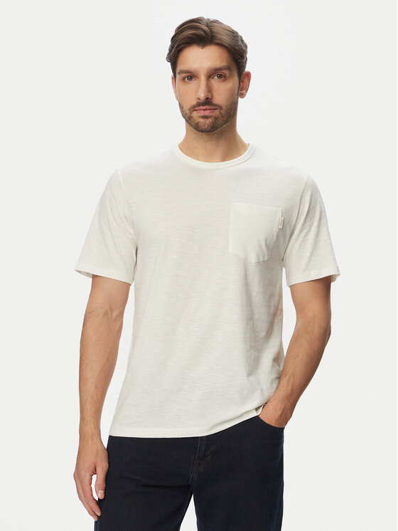 Jack & Jones Tricou Cassis 12295066 Crem Regular Fit