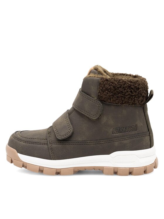 Action Boy Action Boy Schnürschuhe AVO-TM9090-003(III)CH Khakifarben