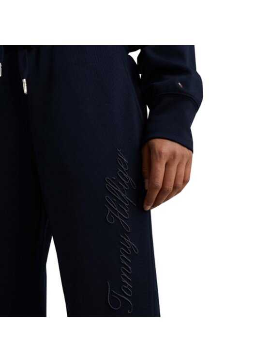 Tommy Hilfiger Tommy Hilfiger Teplákové kalhoty INTERLOCK Tmavomodrá Regular Fit