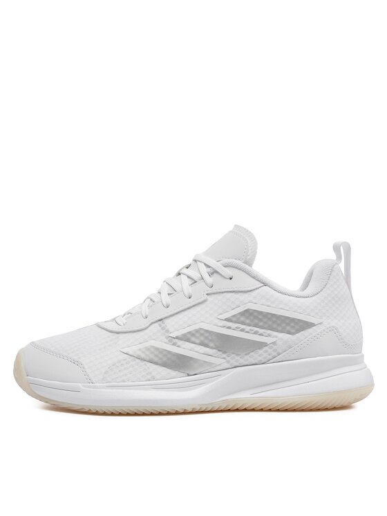 adidas adidas Boty na tenis Avaflash Clay Tennis ID2467 Bílá