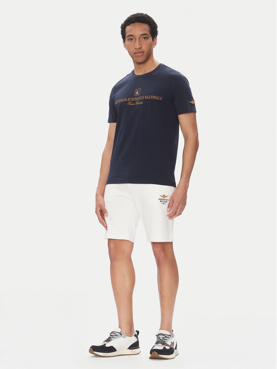 Aeronautica Militare Aeronautica Militare Majica 251TS2410J592 Mornarsko modra Regular Fit