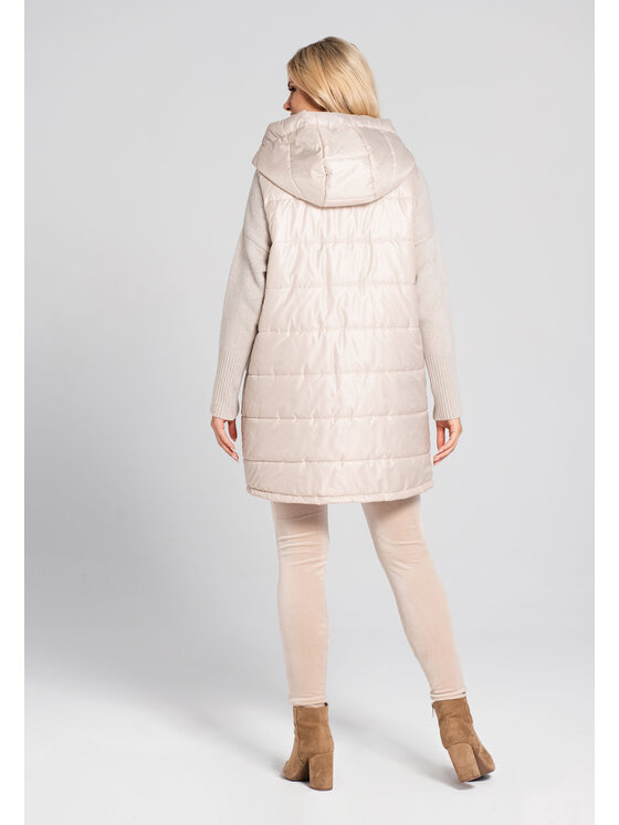 Look Made With Love Look Made With Love Bezrękawnik Inga Look 944 beż Beżowy Classic Fit