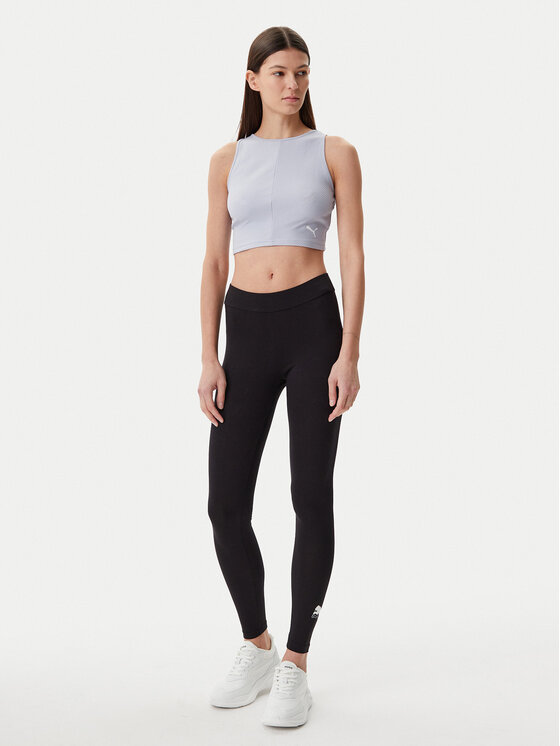 Puma Puma Top Ess 629765 Błękitny Slim Fit