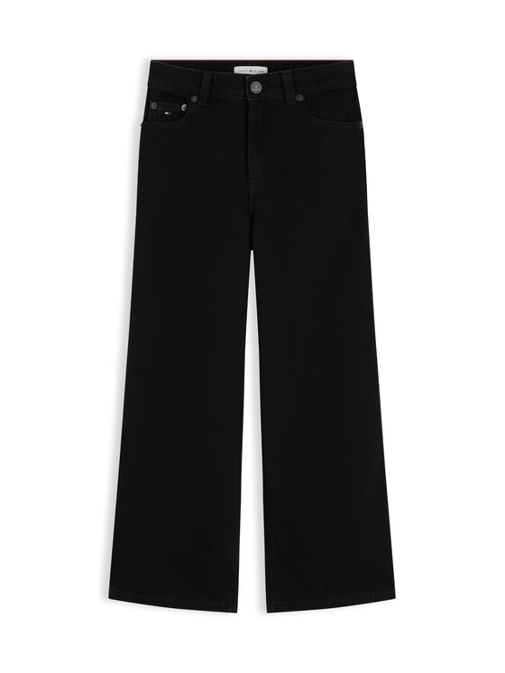 Tommy Hilfiger Tommy Hilfiger Τζιν KG0KG09472 Μαύρο Wide Leg