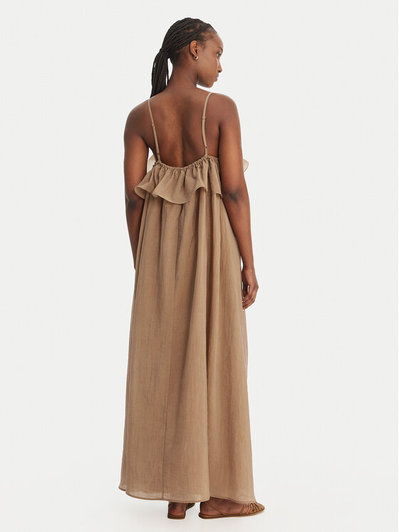 Eleh Eleh Vasaras kleita SS260198 Bēšs Relaxed Fit