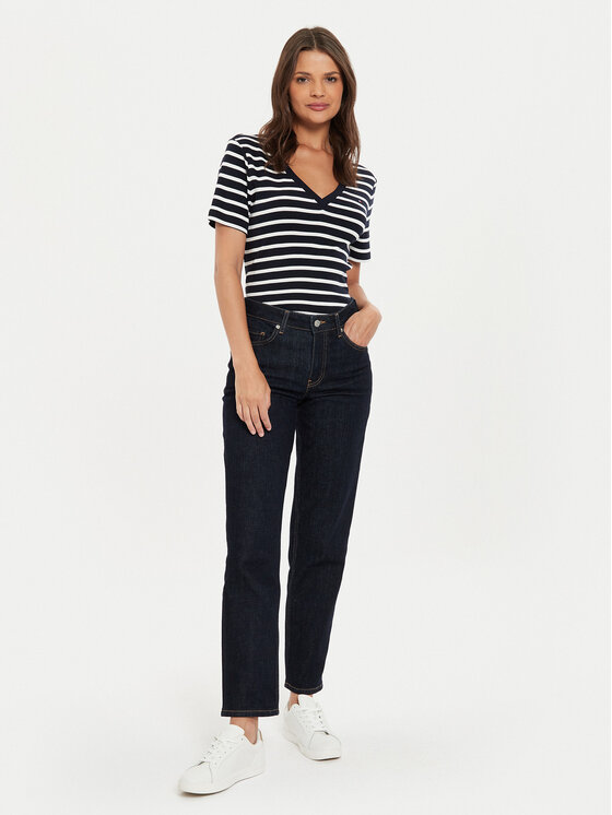Tommy Hilfiger Tommy Hilfiger Póló New Cody WW0WW40584 Sötétkék Slim Fit