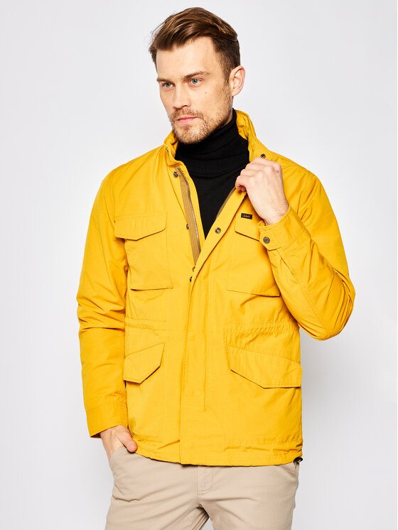 Lee Lee Giacca di transizione Field L88RCYNF 112123769 Giallo Regular Fit